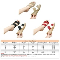 ; / Ženske ljetne lagane sandale na klin, udobne mekane klinaste japanke, neklizajuća platforma