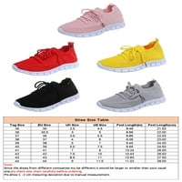 Izbor / ženske Ležerne tenisice; cipele za hodanje na vezanje; ravne cipele s okruglim prstima; atletske čarape s prozračnom mrežom;