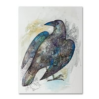 Zaštitni znak likovna umjetnost 'quoth the raven' platno umjetnost Oxana Ziaka