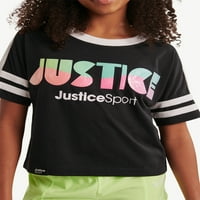 J-Sport Active Blokirana majica Justice Girl-a, veličine xs-xlp