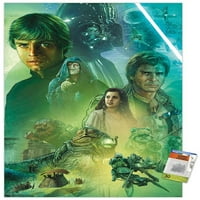 Ratovi zvijezda: Povratak Jedija-blagdanski zidni poster s gumbima, 22.375 34