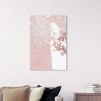 Wynwood Studio Animals Wall Art Canvas ispisuje 'Fancy mačke' mačke i mačke - ružičaste, bijele