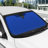 Prednji vjetrobransko staklo-Sklopivi automatski vizir za harmoniku za automobile, kamione i SUV-blokira UV zrake, zaštitu od sunca-održava