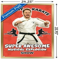 Parkovi i rekreacija - uokvireni zidni poster Johnnie Karate, 22.375 34