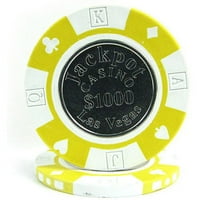 Zaštitni znak poker jackpot kovanice s kovanicama poker čips