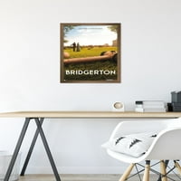 Netflee Bridgerton: zidni poster Sezona-Jedan list, uokviren 14.725 22.375