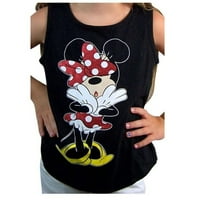 Majica Bez rukava s Minnie Mouse Disneia, majica bez leđa za djevojčice, vrlo mala