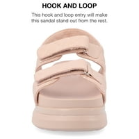 Zbirka Journee Womens Debby Hook and Loop platforme sandale