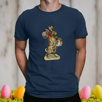 Muška ljetna modna ležerna uskrsna majica s digitalnim ispisom od 3 inča s kratkim rukavima