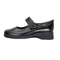 Ženske cipele od široke kože U Stilu Marije Jane, crne 5,5