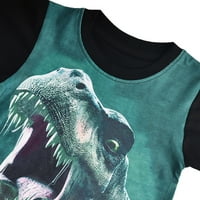 Odjeća za dječake, Odjeća za malu djecu, majice s uzorkom dinosaura za dječake i djevojčice, topovi