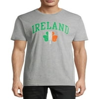 Dan svetog Patrika Irska i grafička majica s velikim muškarcima