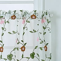 Zavjese i zavjese u cvijetu zavjese za kuhinju zavjese za kavu za spavaću sobu čipkaste kratke zavjese čipkaste ploče za zavjese